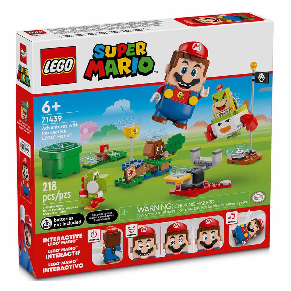 樂高 LEGO - 樂高 LT71439 Super Mario 瑪利歐系列 - 與樂高® 瑪利歐™ 一起冒險！