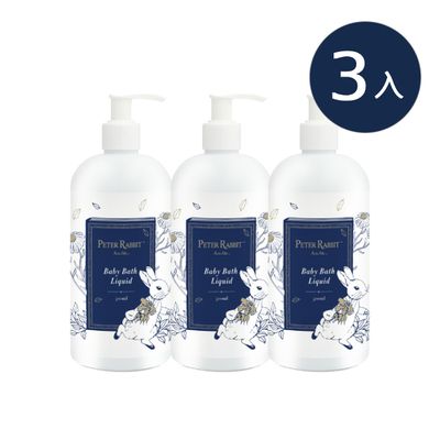 奇哥 - 比得兔2in1洗髮沐浴露 3入