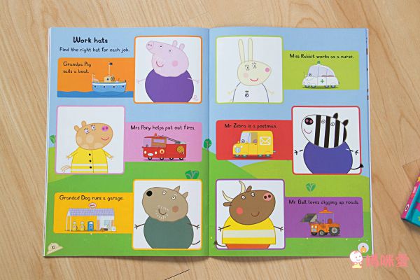 佩佩豬Peppa Pig陪你玩❤【英文遊戲書66折起】我最便宜～貼紙書限量搶購！