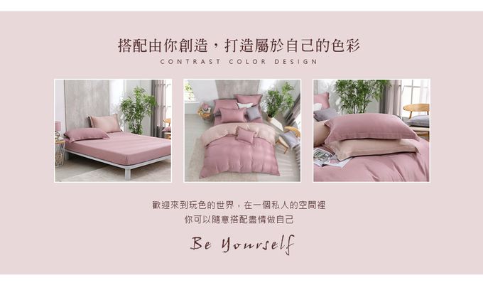 鴻宇 HongYew - 雙人兩用被套/ 天絲300織 / 素色 天絲 萊賽爾-赫本絲