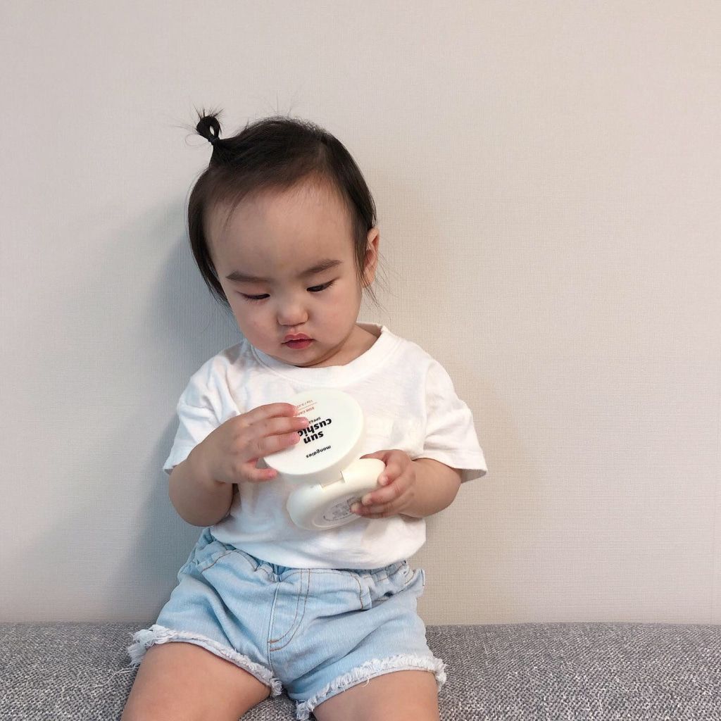 韓國 mongdies - 神經醯胺寶寶防曬粉餅SPF43-12g