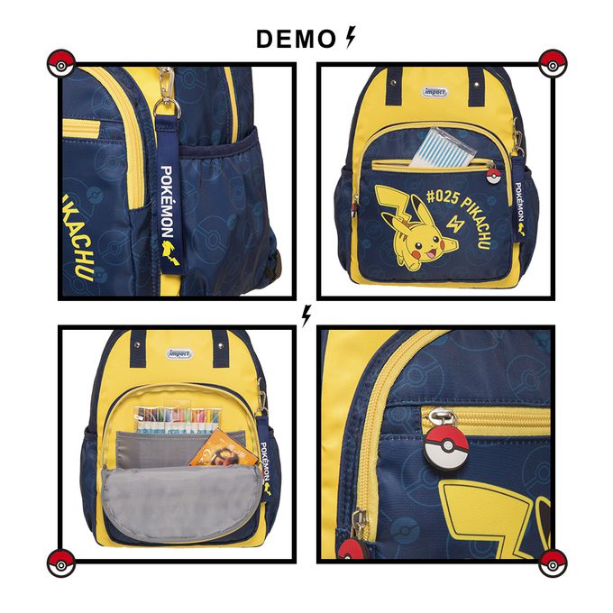寶可夢後背包-藍色 