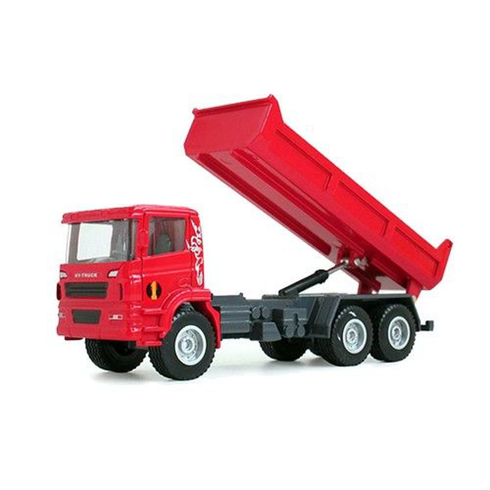 樂彩森林 - 工程車-自卸卡車(紅)-關節可動