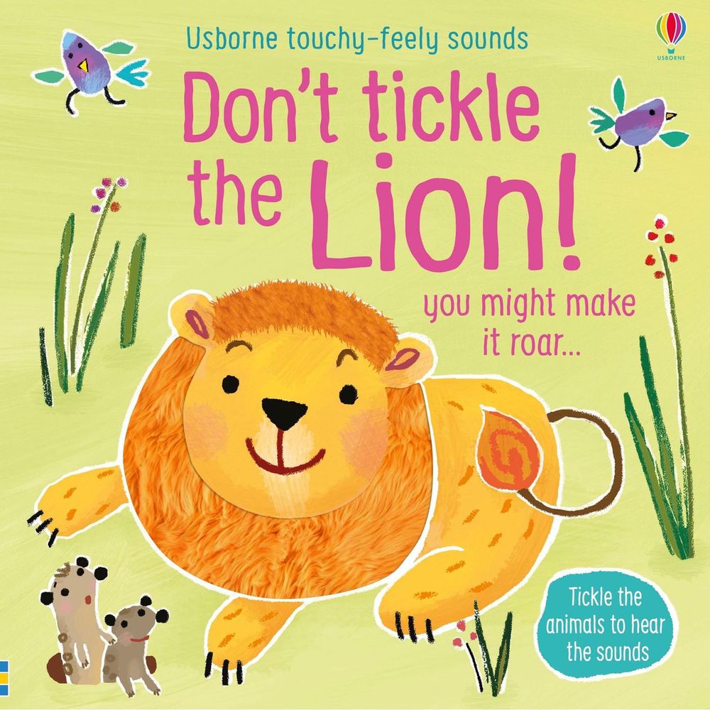 Don't tickle the Lion! 獅子搔搔癢（觸摸音效書）-硬頁