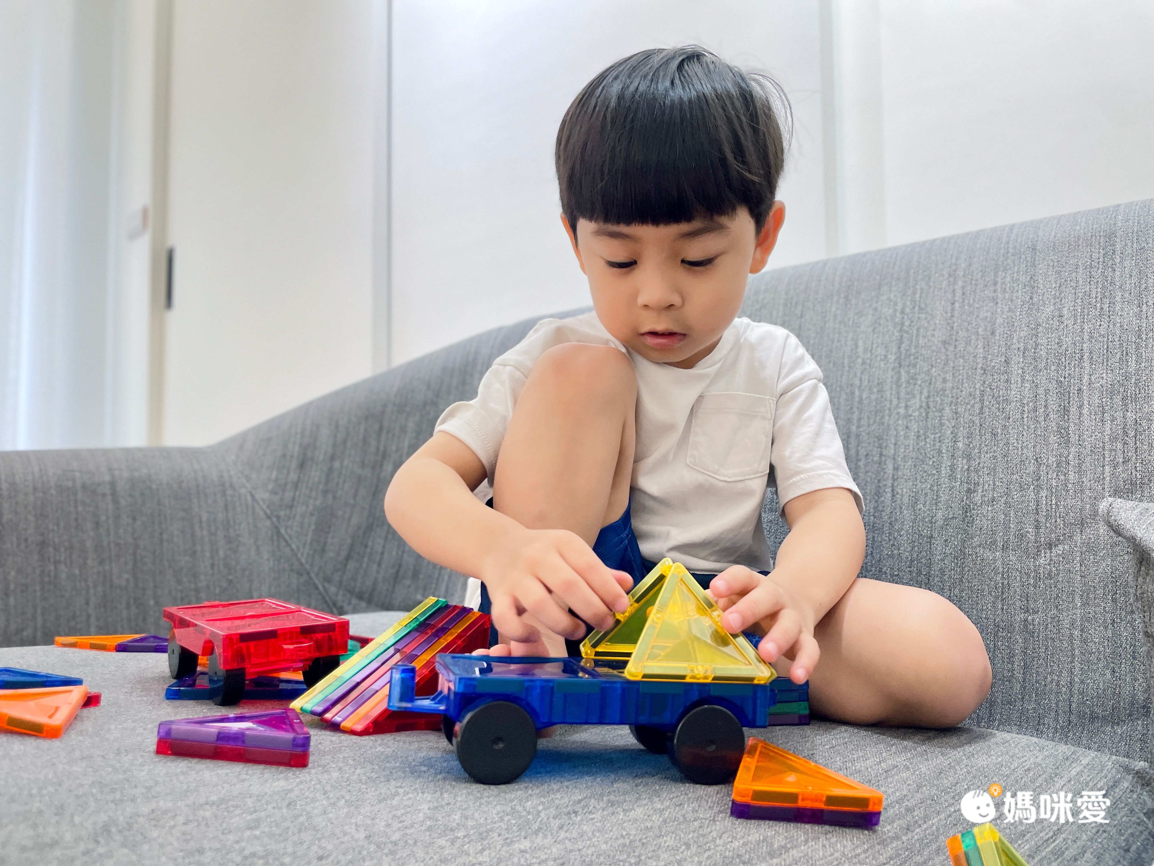 MiDeer - 多彩透光磁力片(60片)