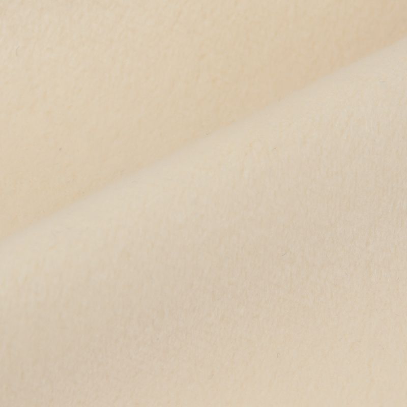 akachan honpo - 包巾 完全包覆型-暖呼呼天鵝絨-象牙白色 (50~70cm)