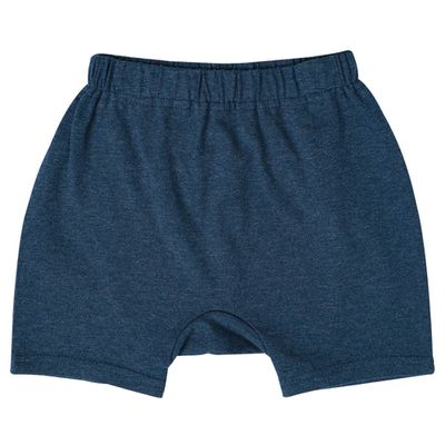 akachan honpo - 經典造型屁屁褲-彈性天竺布-深藍色