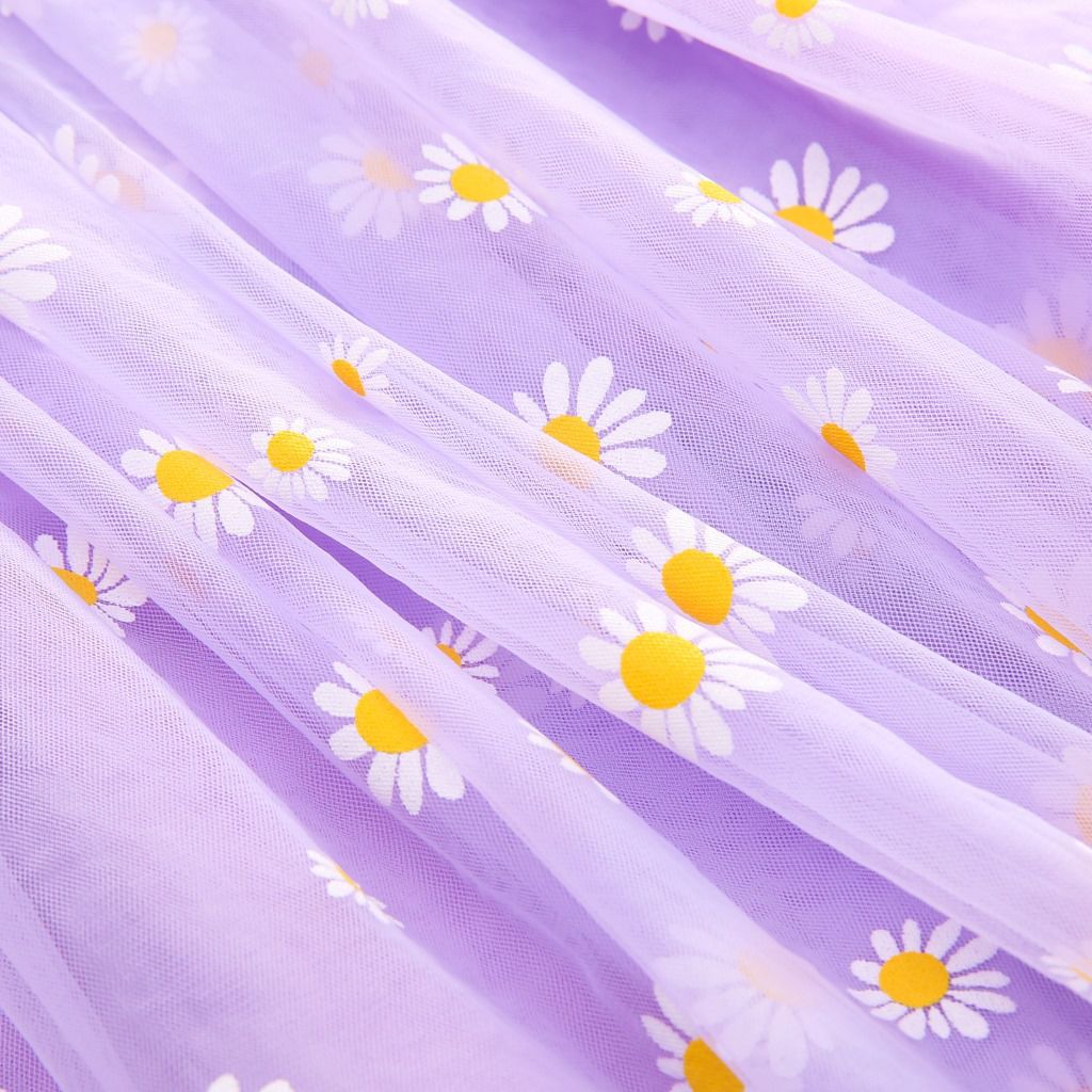 甜美吊帶連身紗裙洋裝-紅色鳳梨-粉色