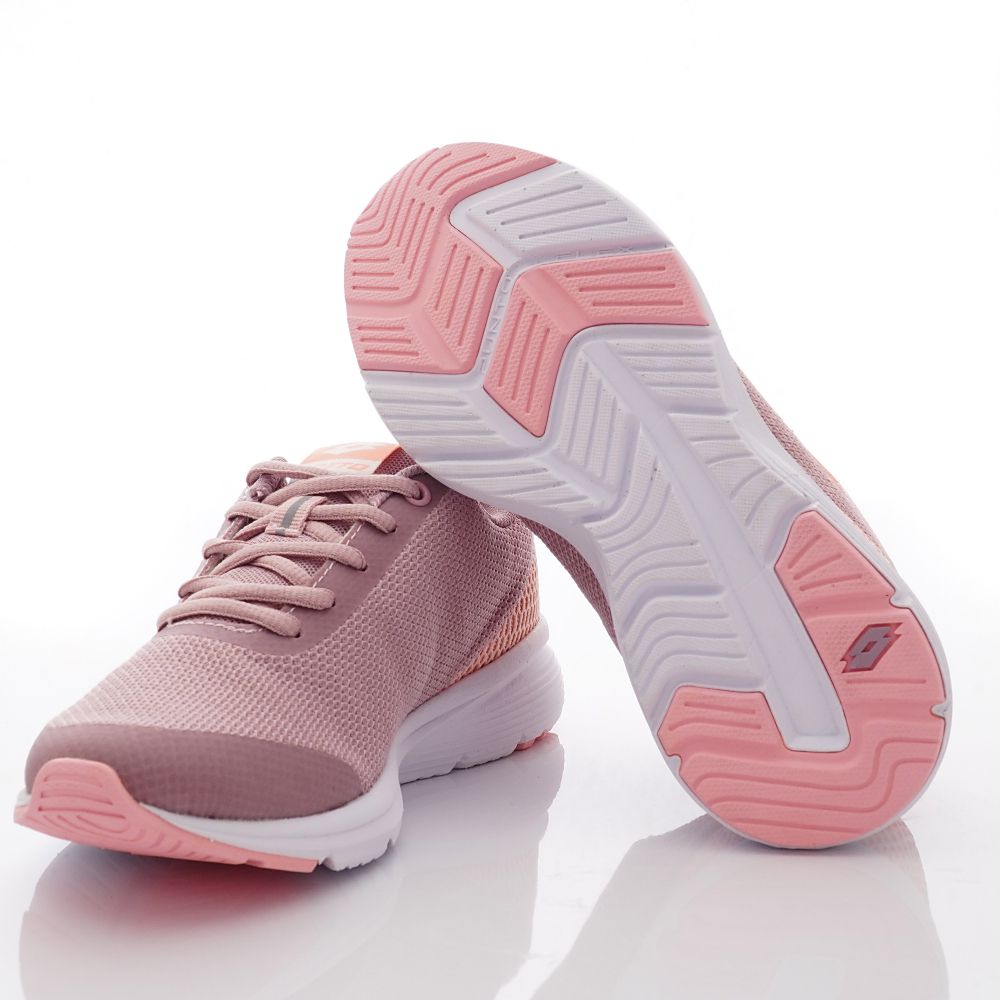 LOTTO樂得 - 輕量跑鞋城市暢跑鞋款0133系列(女段)-藕粉