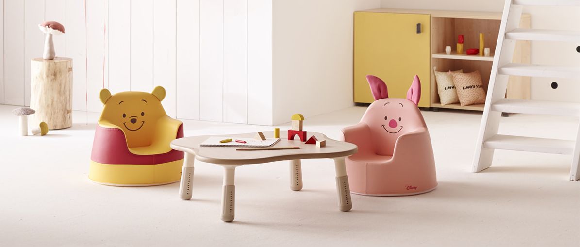 iloom怡倫家居 - ACO小沙發(媽咪抱抱椅)/兒童沙發-童話系列-寶拉白熊