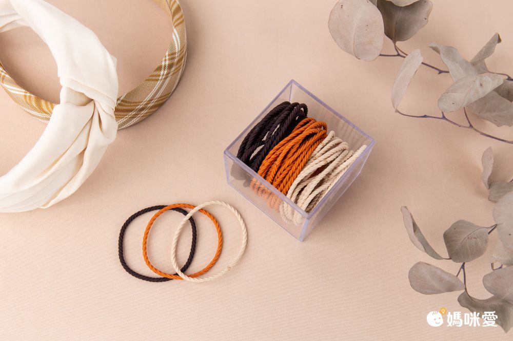 高彈力橡皮髮圈-馬卡龍色