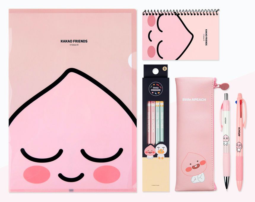 Kakao Friends - 勤奮好學6入組-Apeach