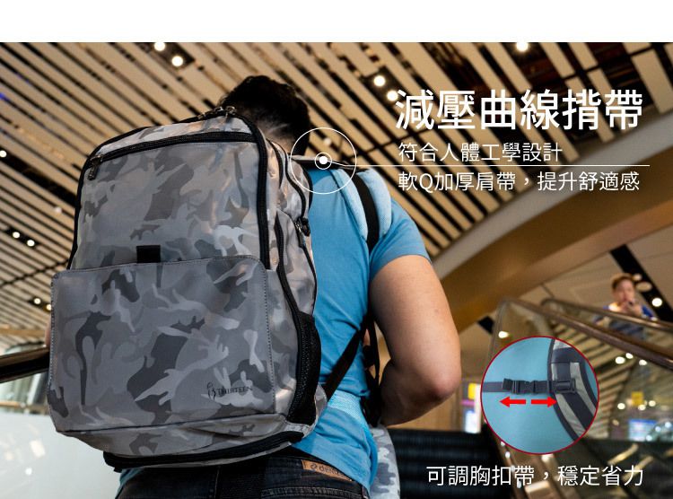 13Thirteen - 育兒包-迷彩