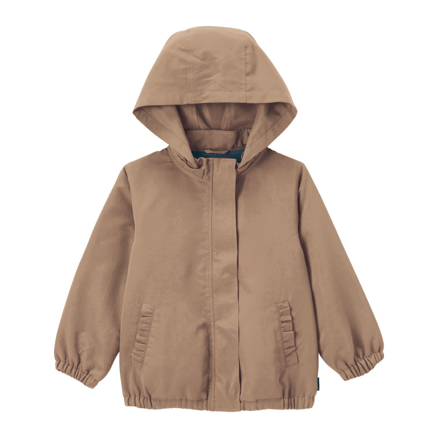 日本千趣會 - GITA 防潑水裏起毛風衣外套(帽可拆)-薰衣草