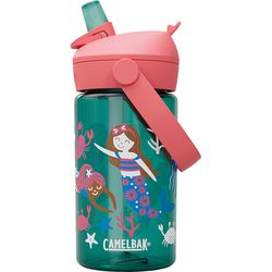 CamelBak - Flip Straw 兒童吸管運動水瓶RENEW-美人魚朋友 (400ML)