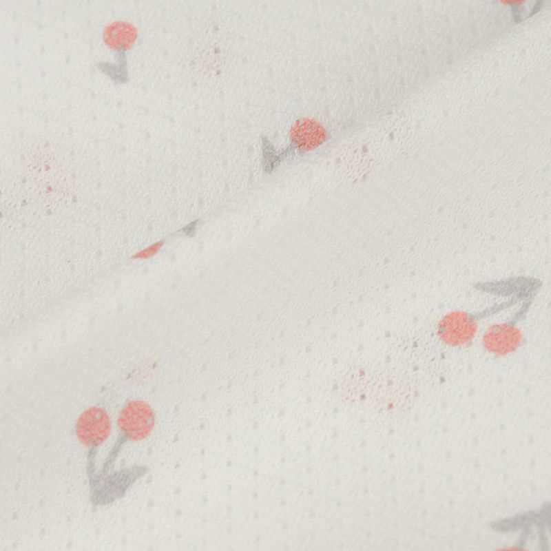 akachan honpo - 網眼細肩帶背心2件組-櫻桃-紫色