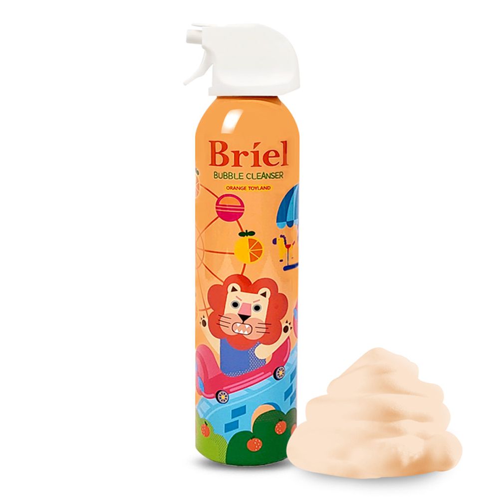 韓國Briel - 魔法泡泡沐浴慕斯-橘子-橘色-300ml