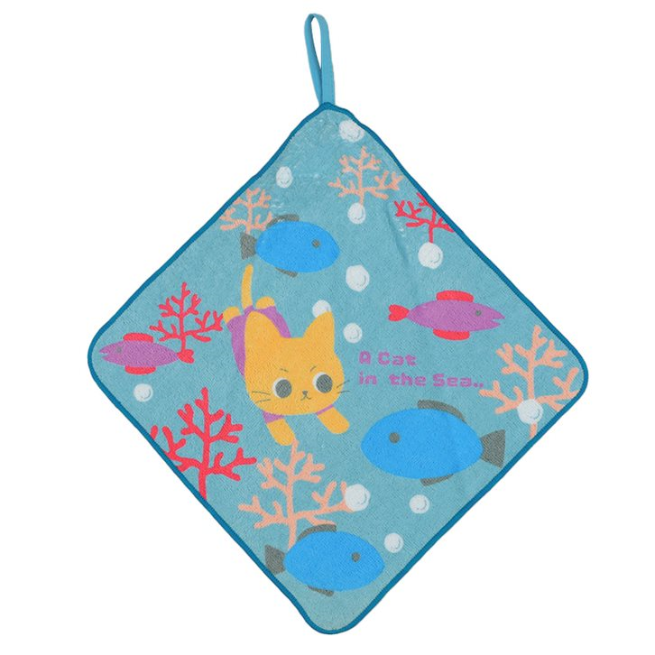 akachan honpo - 擦手巾5件組-動物朋友