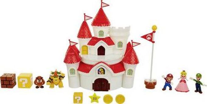 超級瑪利歐 - 任天堂2.5吋豪華蘑菇王國城堡