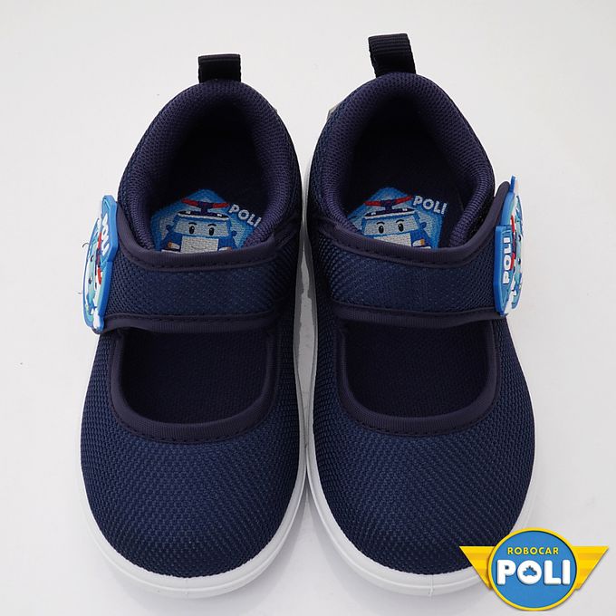 台灣製POLI休閒室內鞋-POKP10516藍(中小童)-室內休閒鞋-藍