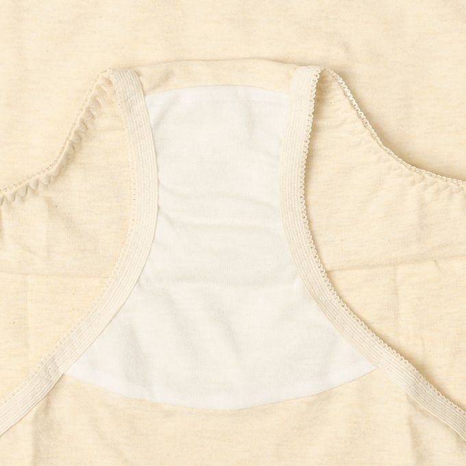 akachan honpo - 高腰內褲-淺卡其色