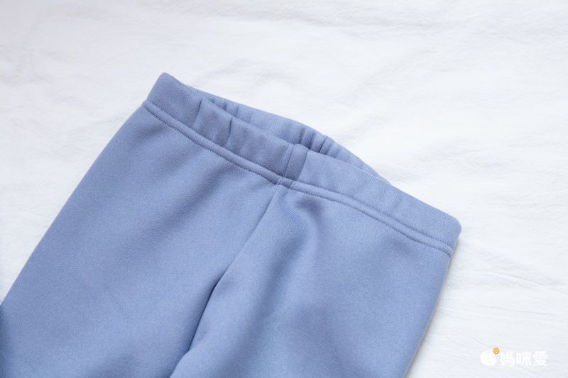 MAMDADKIDS - 加絨保暖家居服套裝-條紋-卡其色