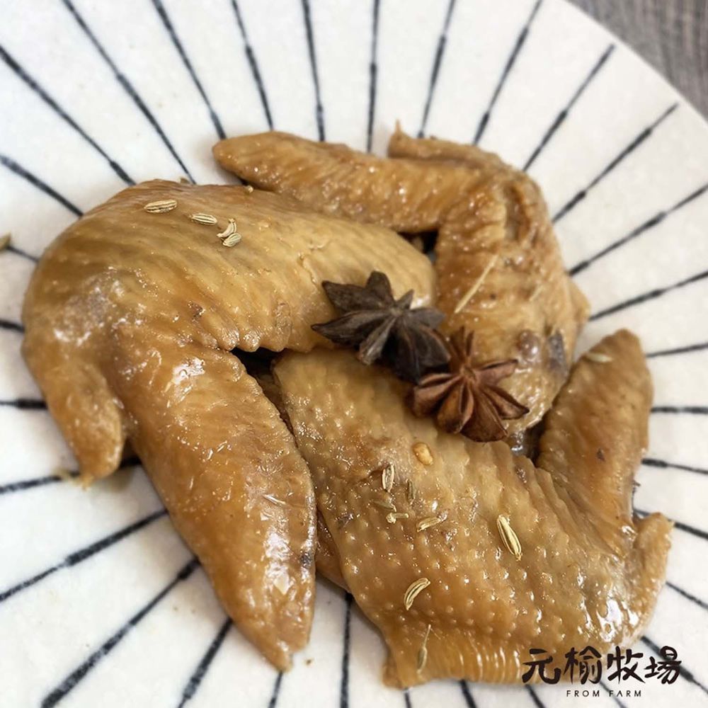 元榆牧場 - 滷二節翅 1包 (300g)