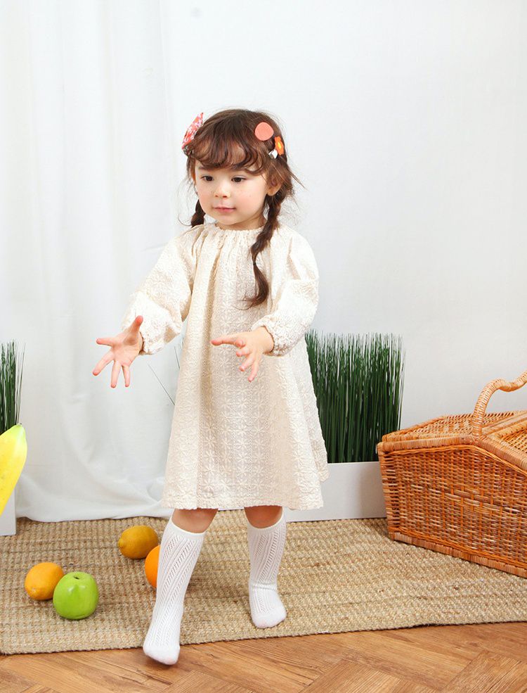 韓國 Babyblee - 雛菊花朵髮夾/髮飾4入組-芥末黃