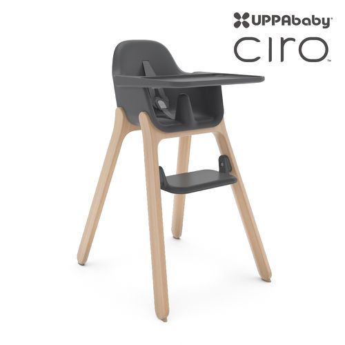 美國UPPAbaby - Ciro高腳餐椅-曜石黑
