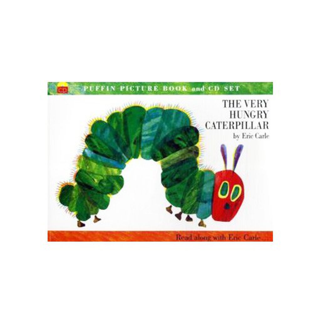 有聲書-VERY HUNGRY CATERPILLAR /平裝繪本+CD
