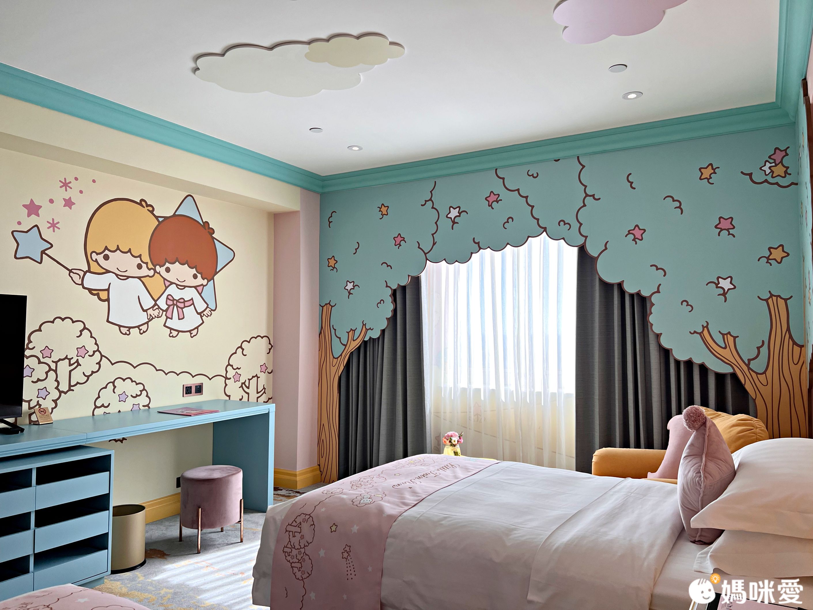 全新三麗鷗主題親子房！【高雄漢來大飯店】夢幻登場