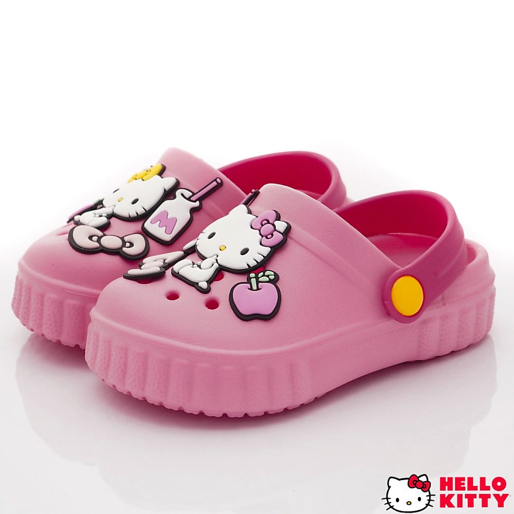 HELLO KITTY - HELLO KITTY-可愛休閒涼拖鞋-823609粉(中小童段)-涼拖鞋-粉