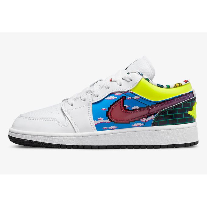 NIKE - AIR JORDAN 1 LOW (GS) 中大童 籃球鞋[DM8969114]