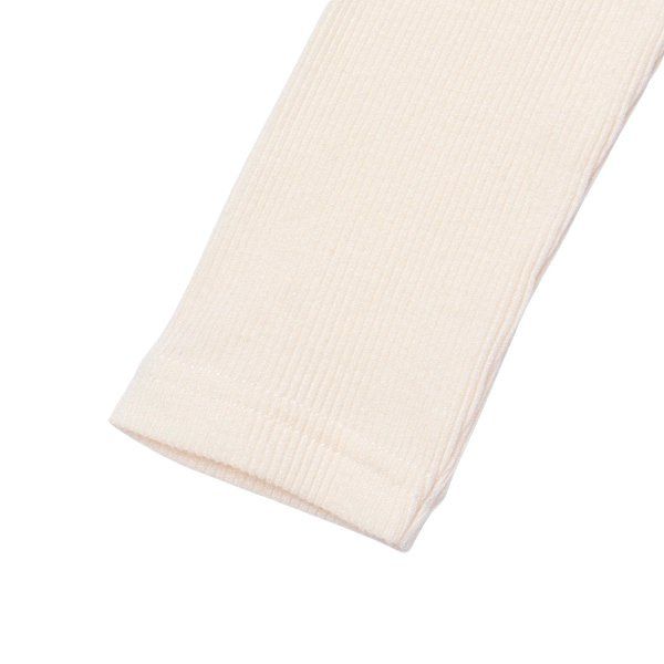 日本西松屋 - 異材質拼接假兩件長袖上衣-格紋-黑x卡其