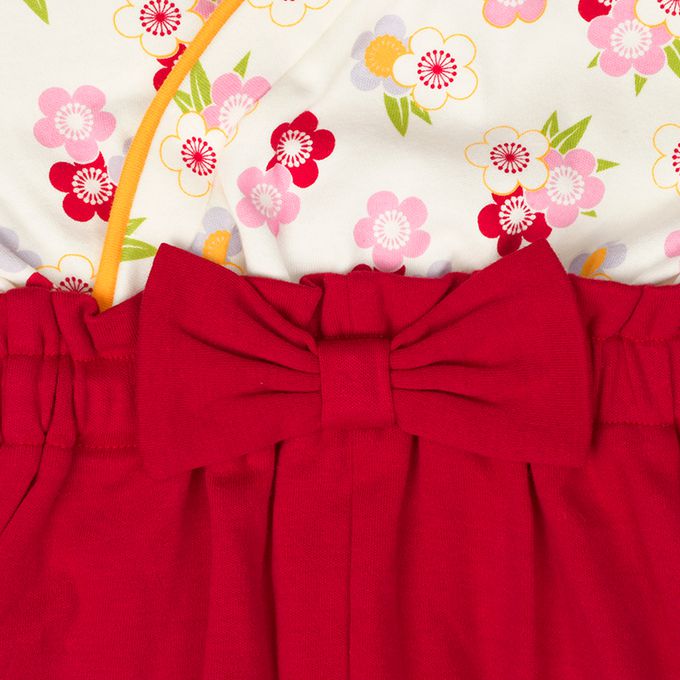 akachan honpo - 袴連身衣 (包屁衣)-紅色