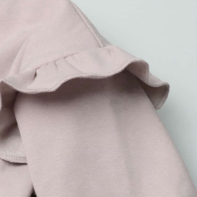 akachan honpo - 內裡刷毛休閒上衣-淺米色