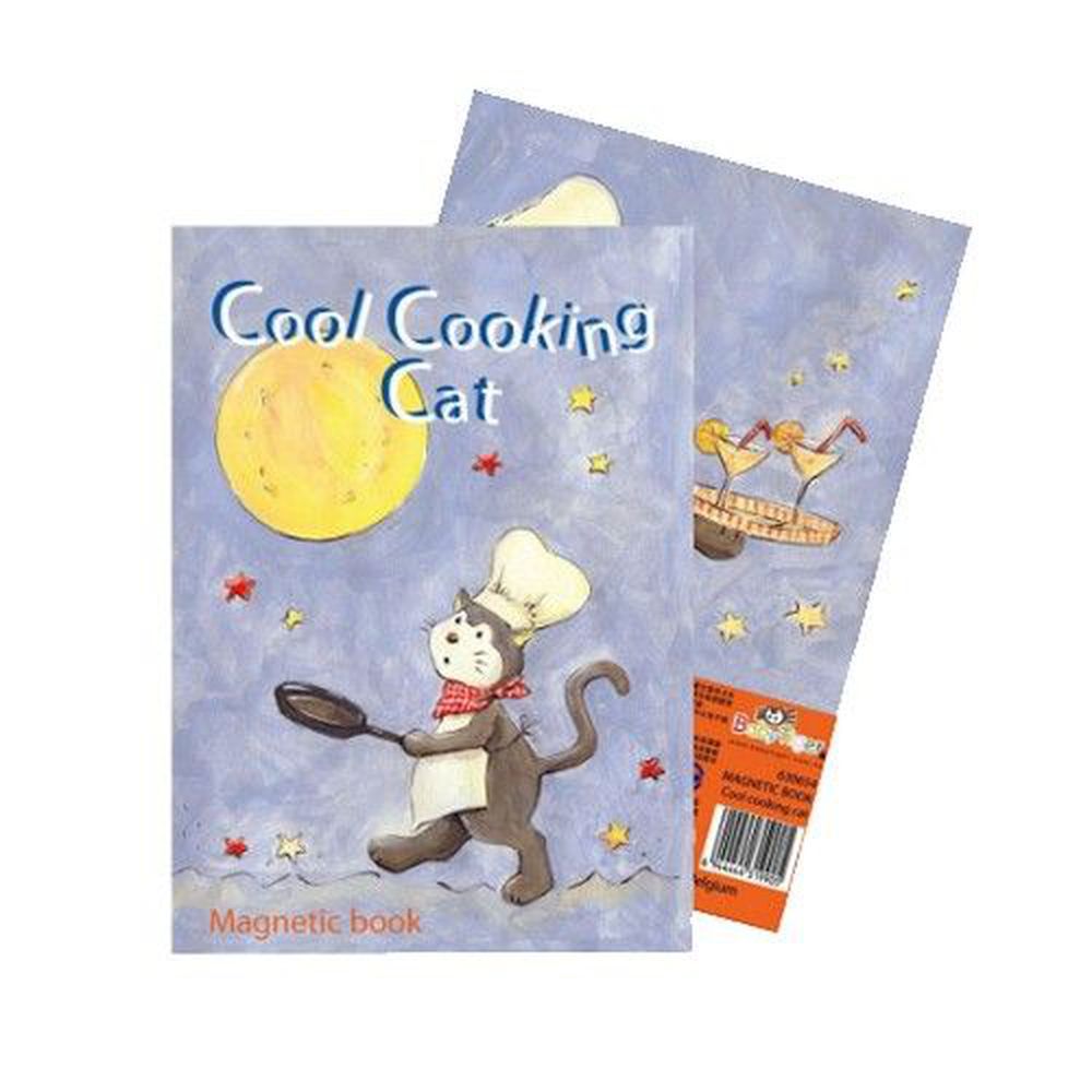 比利時艾格蒙 - 口袋書磁鐵書-酷貓廚師