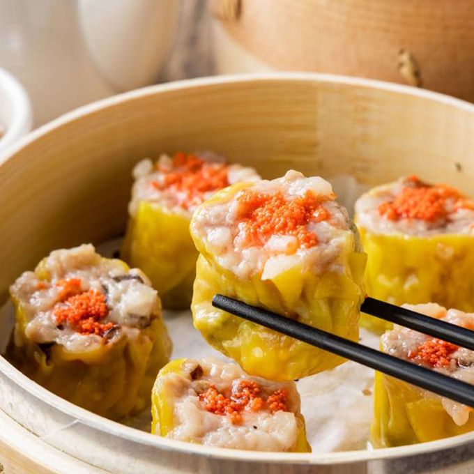 胡同 - 【胡同裏的心港點】冷凍 魚子鮮蝦燒賣-(12入/包)