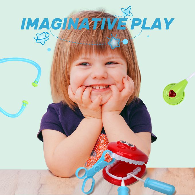 CuteStone - 兒童趣味小醫生套裝組合玩具(醫生玩具)