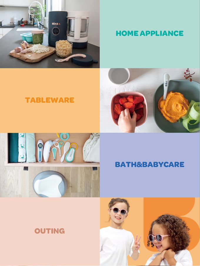 BEABA - 食物保溫袋-灰藍色