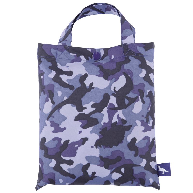 akachan honpo - 雨衣-迷彩-藍色