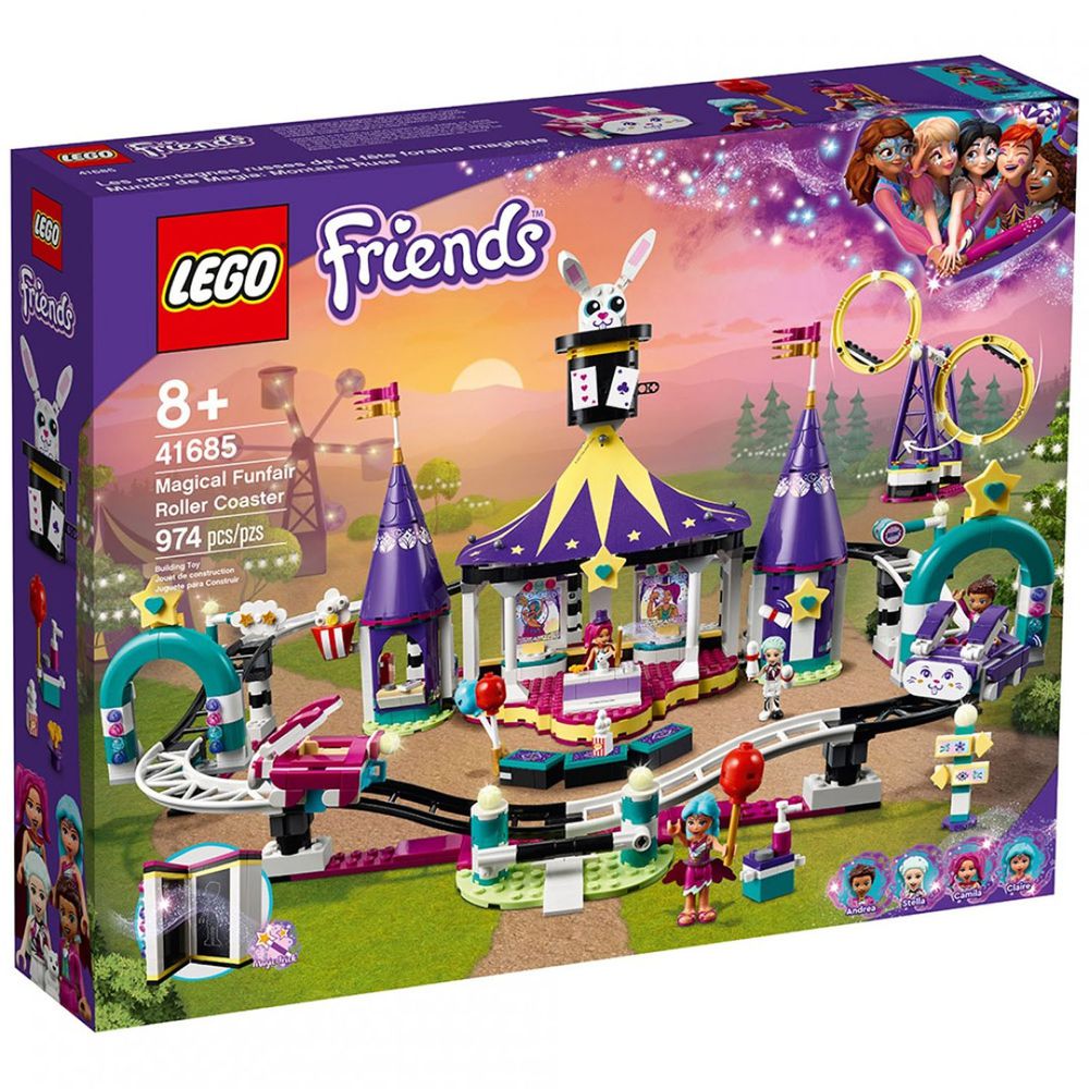 樂高 LEGO - 樂高積木 LEGO《 LT41685》Friends 姊妹淘系列 - 魔術樂園雲霄飛車-974pcs