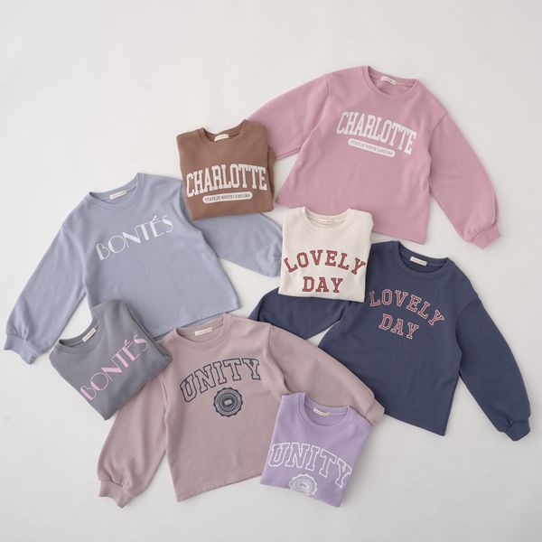 日本 Lycee mine - [推薦]定番百搭標語大學T-淺棕