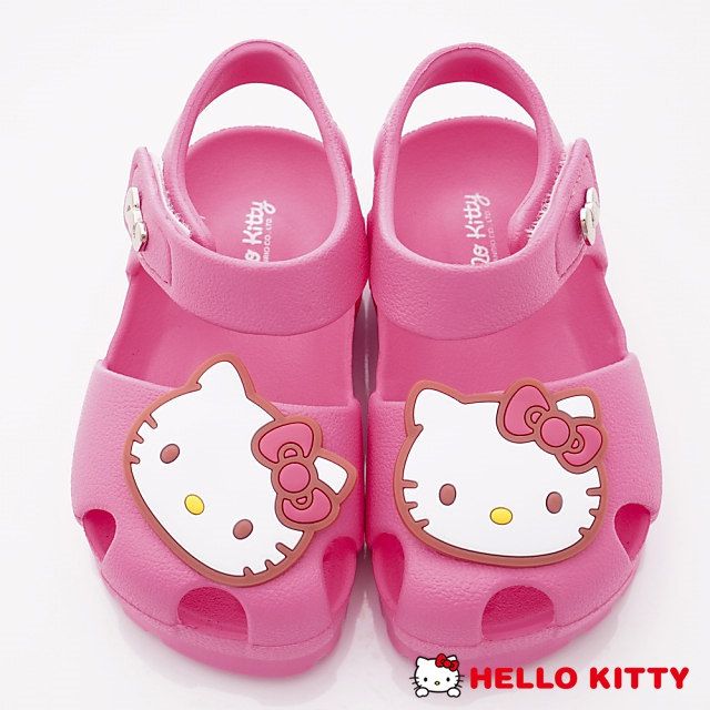 HELLO KITTY - 超輕護趾凱蒂涼鞋(中小童段)-桃