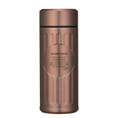 日本 CB JAPAN - Qahwa 世界初抗菌精品咖啡專用保冷保溫杯-玫瑰金-230g