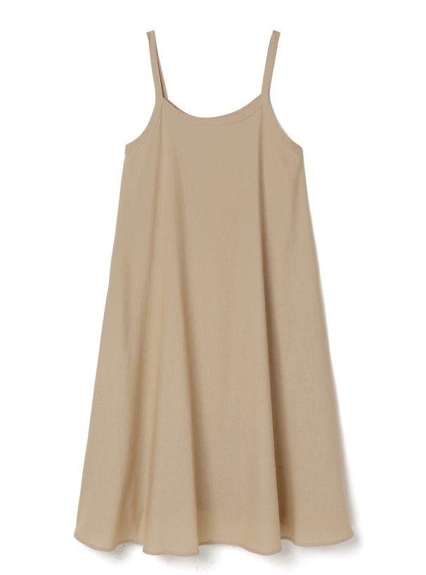 日本 GRL - 短袖上衣x休閒感垂墜吊帶裙2件組-奶茶棕 (F)