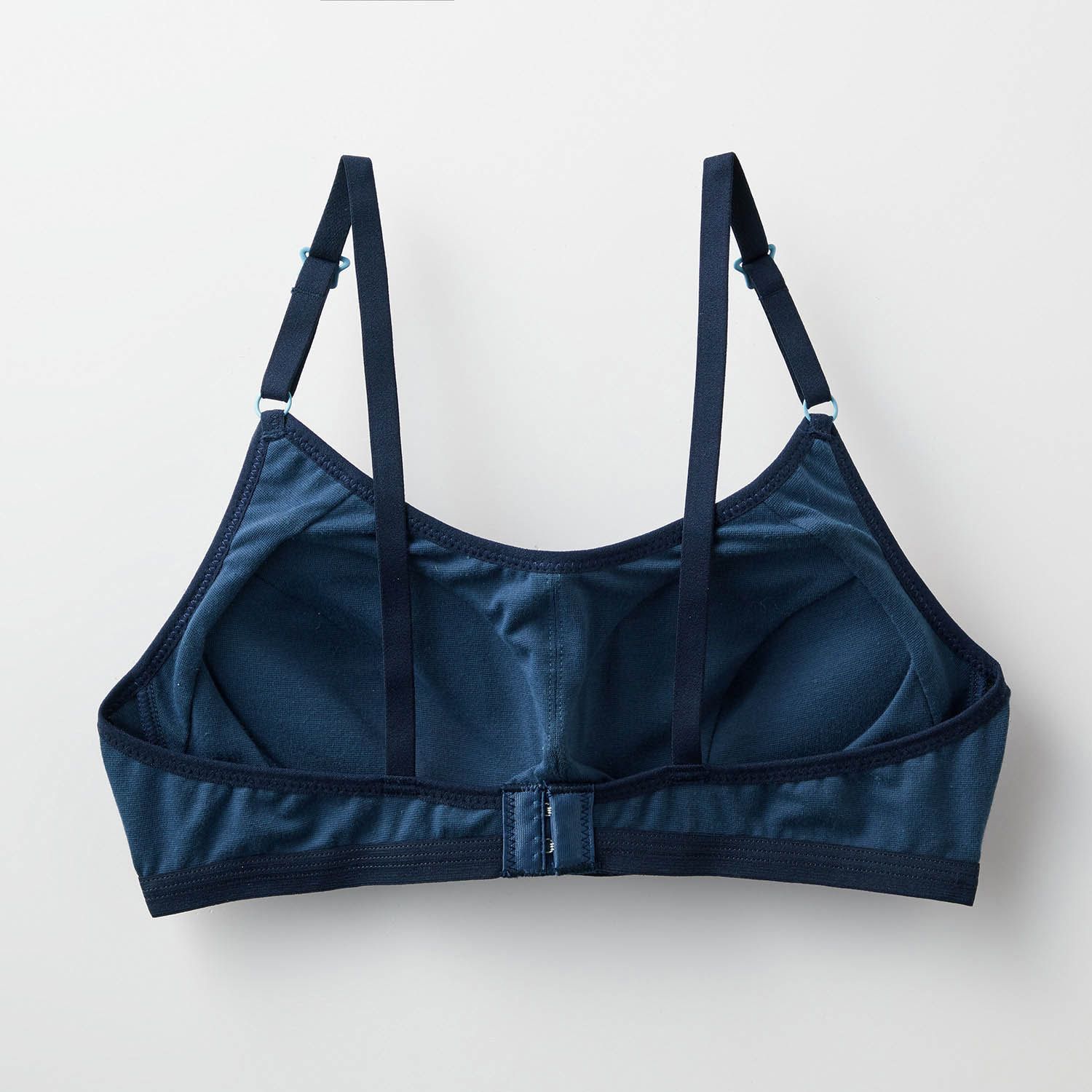 日本 Hummingchouchou - 排汗速乾 少女成長型內衣/內搭胸衣-後扣式-淺灰