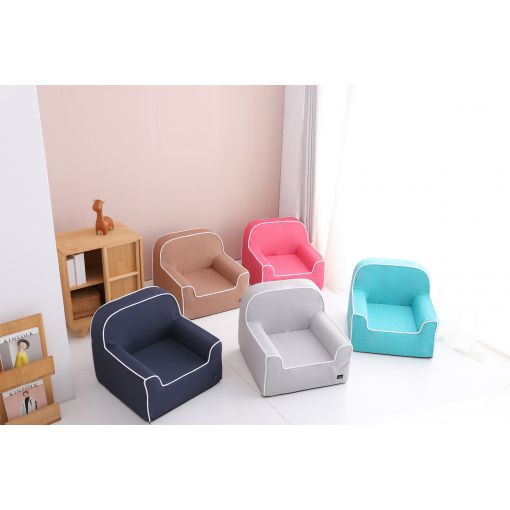 AJ2  北歐風質感兒童沙發 / 親子星球泡芙懶骨頭