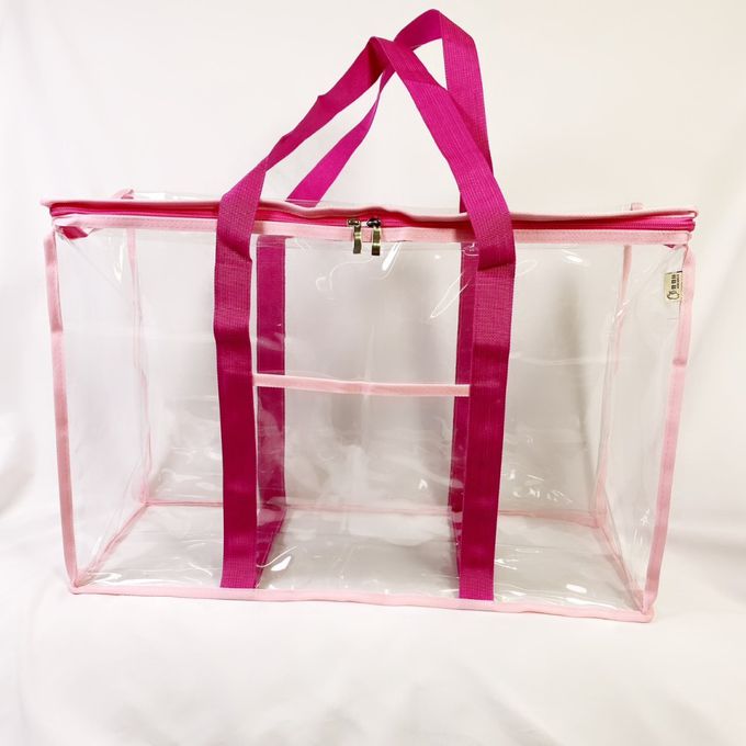 妞妞絲 - 透明棉被袋-草莓慕斯 (XL)
