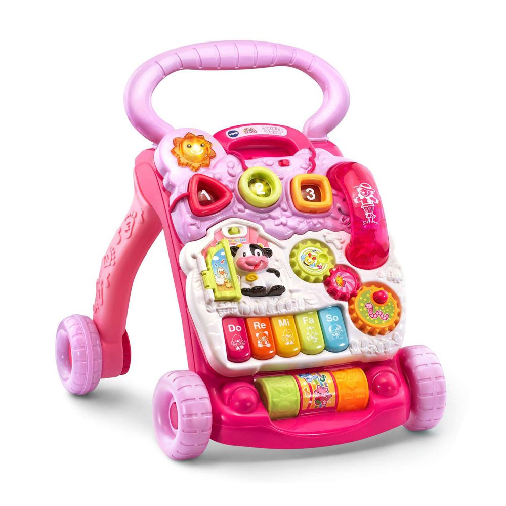 Vtech - 寶寶聲光學步車-粉色
